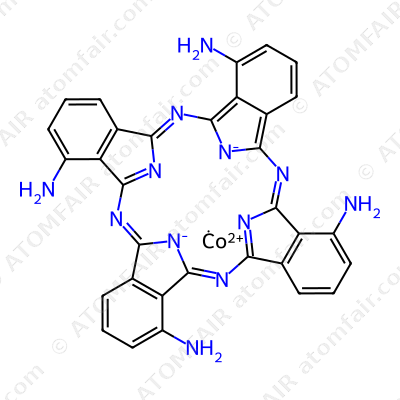 Cobalt(II) 1,8,15,22-tetraamino-phthalocyanine (CAS: 77135-78-5)