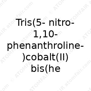 Tris(5-nitro-1,10-phenanthroline)cobalt(II) bis(hexafluorophosphate) (CAS: N/A)
