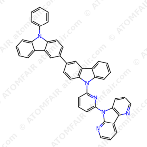 9-(6-(5H-Pyrrolo[2,3-b:4,5-b’]dipyridin-5-yl)pyridin-2-yl)-9’-phenyl-9H,9’H-3,3’-bicarbazole (CAS: 2041519-51-9)