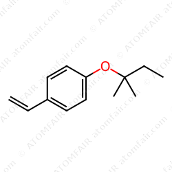 Benzene, 1-(1,1-dimethylpropoxy)-4-ethenyl (CAS: 146716-59-8)