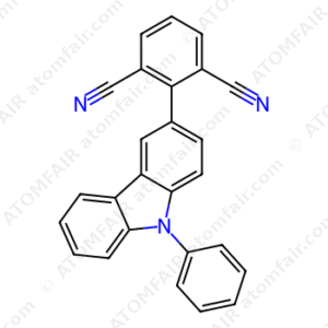 2-(9-Phenyl-9H-carbazol-3-yl)isophthalonitrile (CAS: 2350278-23-6)