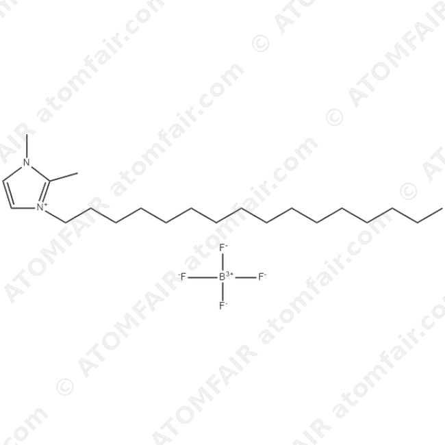 1-Hexadecyl-2,3-diMethylImidazolium tetraFluoroBorate (CAS: 467443-06-7)