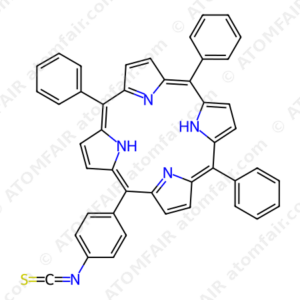 5-(4-Isothiocyanatophenyl)-10,15,20-triphenylporphyrin (CAS: 863708-54-7)