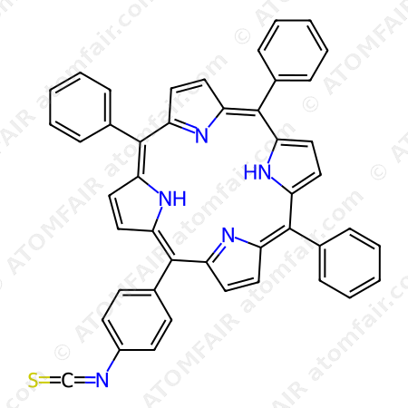 5-(4-Isothiocyanatophenyl)-10,15,20-triphenylporphyrin (CAS: 863708-54-7)