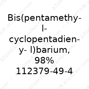 Bis(pentamethylcyclopentadienyl)barium, 98% (CAS: 112379-49-4)