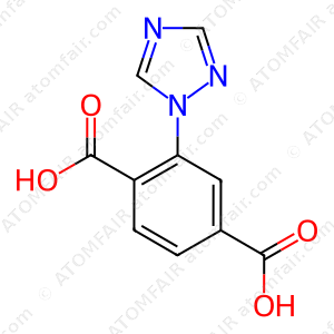 1,4-Benzenedicarboxylic acid, 2-(1H-1,2,4-triazol-1-yl) (CAS: 2170848-14-1)