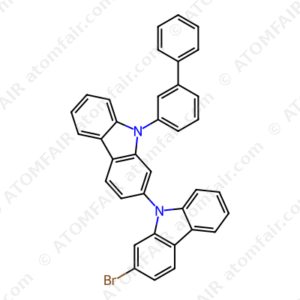 2,9'-Bi-9H-carbazole, 9-[1,1'-biphenyl]-3-yl-2'-bromo (CAS: 2305768-67-4)