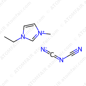 1H-Imidazolium, 3-ethyl-1-methyl-, salt with N-cyanocyanamide (1:1) EMIM DCA (CAS: 370865-89-7)