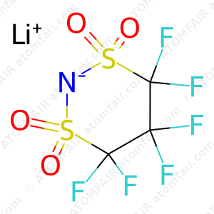 Lithium 1,1,2,2,3,3-Hexafluoropropane-1,3-disulfonimide (CAS: 189217-62-7)