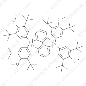(S)-(+)-2,2'-Bis[di(3,5-di-t-butyl-4-methoxyphenyl)phosphino]-6,6'-dimethoxy-1,1'-biphenyl,min.97% (CAS: 910134-30-4)