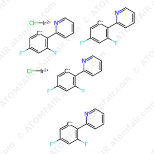 Di-μ -chlorotetrakis[3,5-difluoro-2-(2-pyridinyl-κ N)phenyl- κ C] (CAS: 562824-27-5)