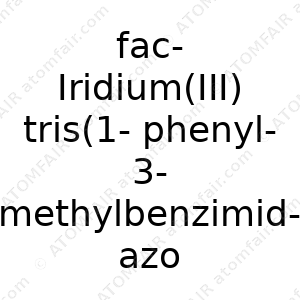 fac-Iridium(III) tris(1-phenyl-3-methylbenzimidazolin-2- ylidene-C,C2' ) (CAS: N/A)
