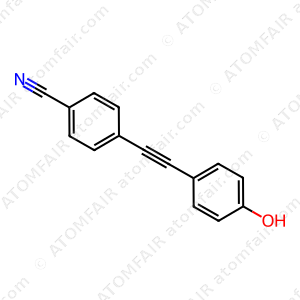 Benzonitrile, 4-[2-(4-hydroxyphenyl)ethynyl] (CAS: 150508-73-9)