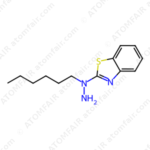 2-(1-Hexylhydrazinyl)benzothiazole (CAS: 1404197-89-2)