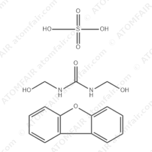 Urea, 1,3-bis(hydroxymethyl)-, polymer with dibenzofuran and sulfuric acid (8CI) (CAS: 27157-54-6)