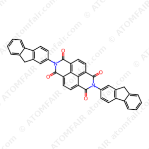 2,7-Di(9H -fluoren-2-yl)benzo[lmn ][3,8]-phenanthroline- 1,3,6,8(2H ,7H )-tetraone (CAS: 1397188-84-9)