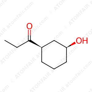 1-Propanone, 1-[(1R,3S)-3-hydroxycyclohexyl]-, rel- (9CI) (CAS: 620158-61-4)