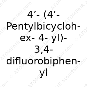 4’-(4’-Pentylbicyclohex-4-yl)-3,4-difluorobiphenyl (CAS: N/A)