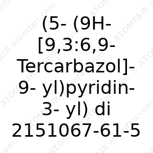 (5-(9H-[9,3:6,9-Tercarbazol]-9-yl)pyridin-3-yl) diphenylphosphine (CAS: 2151067-61-5)