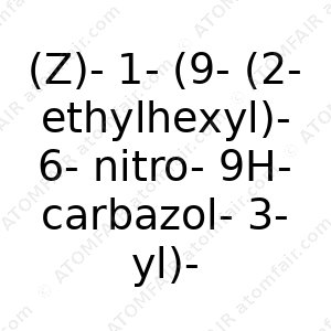 (Z)-1-(9-(2-ethylhexyl)-6-nitro-9H-carbazol-3-yl)-3,5,5-trimethylhexan-1-one O-acetyl oxime (CAS: N/A)