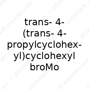 trans-4-(trans-4-propylcyclohexyl)cyclohexyl broMoMethyl (CAS: N/A)