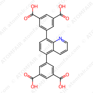5,5'-(Quinoline-5,8-diyl)diisophthalic acid (CAS: 1808928-82-6)