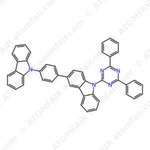 3-(4-(9H-Carbazol-9-yl)phenyl)-9-(4,6-diphenyl-1,3,5-triazin-2-yl)-9H-carbazole (CAS: 1407183-68-9)