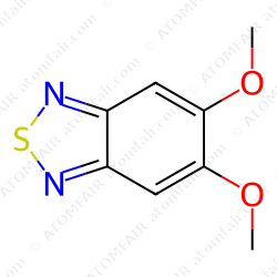 2,1,3-Benzothiadiazole, 5,6-dimethoxy (CAS: 1254353-35-9)