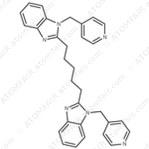 1,5-bis(1-(pyridine-4-ylmethyl)-1H-benzo[d]imidazol-2-yl)pentane (CAS: 2750372-24-6)