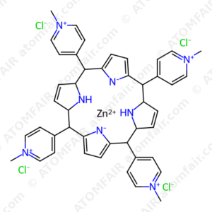 Zinc(II) meso-tetra(N-methyl-4-pyridyl)porphine tetrachloride (CAS: 28850-44-4)