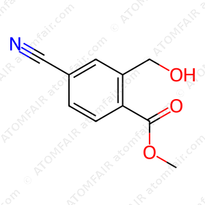 Benzoic acid, 4-cyano-2-(hydroxymethyl)-, methyl ester (CAS: 944838-24-8)