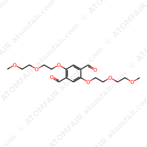 2,5-Bis[2-(2-methoxyethoxy)ethoxy]-1,4-benzenedicarboxaldehyde (CAS: 1628897-24-4)