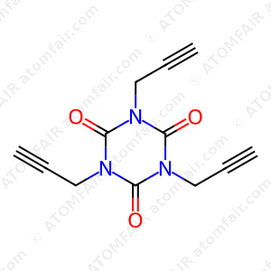1,3,5-Triazine-2,4,6(1H,3H,5H)-trione, 1,3,5-tri-2-propyn-1-yl (CAS: 13185-65-4)