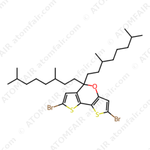 2,7-Dibromo-5,5-bis(3,7-dimethyloctyl)-5H-dithieno[3,2-b:2',3'-d]pyran (CAS: 1295502-26-9)