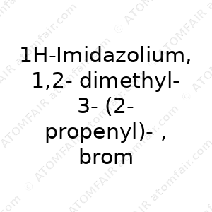 1H-Imidazolium, 1,2-dimethyl-3-(2-propenyl)-, bromide (CAS: N/A)