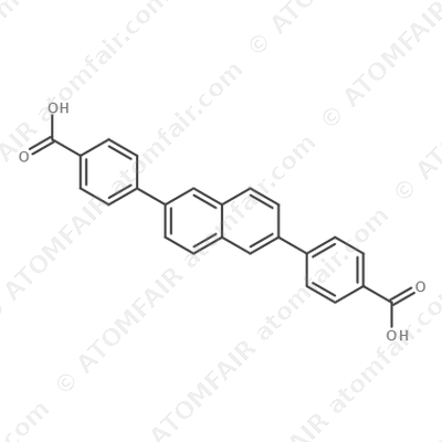 2,6-Di(4-carboxyphenyl)naphthalene (CAS: N/A)