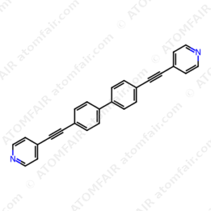 4,4'-Bis(pyridin-4-ylethynyl)-1,1'-biphenyl (CAS: 245657-01-6)