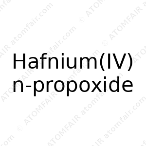 Hafnium(IV) n-propoxide (CAS: N/A)