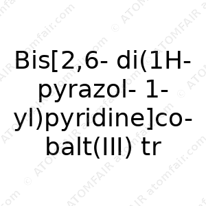 Bis[2,6-di(1H-pyrazol-1-yl)pyridine]cobalt(III) tris(hexafluorophosphate) (CAS: N/A)