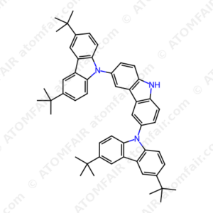 3,3'',6,6''-tetra-tert-butyl-9'H-9,3':6',9''-tercarbazole (CAS: 551951-04-3)