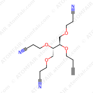 Propanenitrile, 3,3',3'',3'''-[(2R,3S)-1,2,3,4-butanetetrayltetrakis(oxy)]tetrakis- (9CI) (CAS: 782474-63-9)
