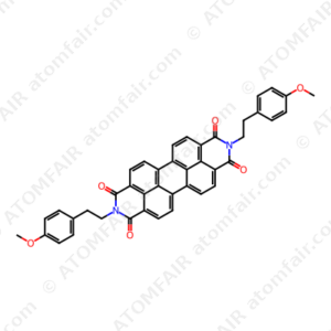 N,N’-Bis[2-(4-methoxylphenyl)-ethyl]-3,4,9,10-perylene dicarboximide (CAS: 119215-14-4)