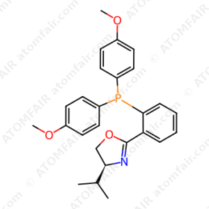 (S)-2-(2-(Bis(4-methoxyphenyl)phosphanyl)phenyl)-4-isopropyl-4,5-dihydrooxazole (CAS: 1501981-50-5)