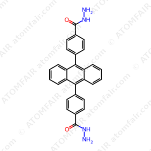 Benzoic acid, 4,4'-(9,10-anthracenediyl)bis-, hydrazide (CAS: 2382010-56-0)