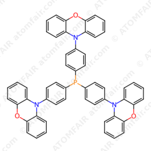 10,10,10-(4,4,4-Phosphoryltris(benzene-4,1-diyl)) tris(10H-phenoxazine) (CAS: 2001115-35-9)