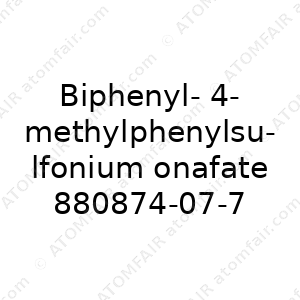 Biphenyl-4-methylphenylsulfonium onafate (CAS: 880874-07-7)
