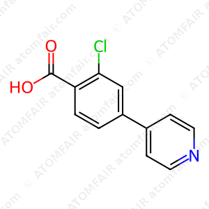 2-Chloro-4-(pyridin-4-yl)benzoic acid (CAS: 216959-88-5)