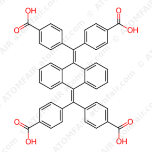4,4',4'',4'''-(Anthracene-9,10-diylidenebis(methanediylylidene))tetrabenzoic acid (CAS: 2323115-88-2)