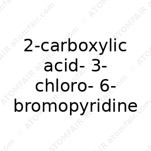 2-carboxylic acid-3-chloro-6-bromopyridine (CAS: N/A)