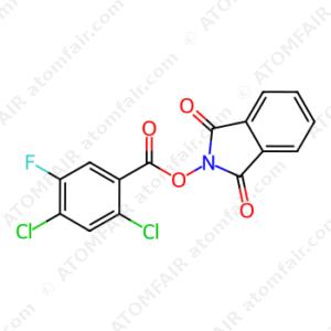 1,3-dioxo-2,3-dihydro-1H-isoindol-2-yl 2,4-dichloro-5-fluorobenzoate (CAS: 2248417-84-5)